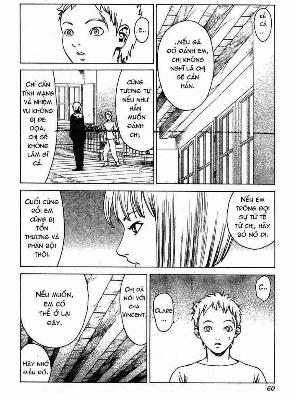 Truyện Tranh Claymore Mắt Bạc trang 4