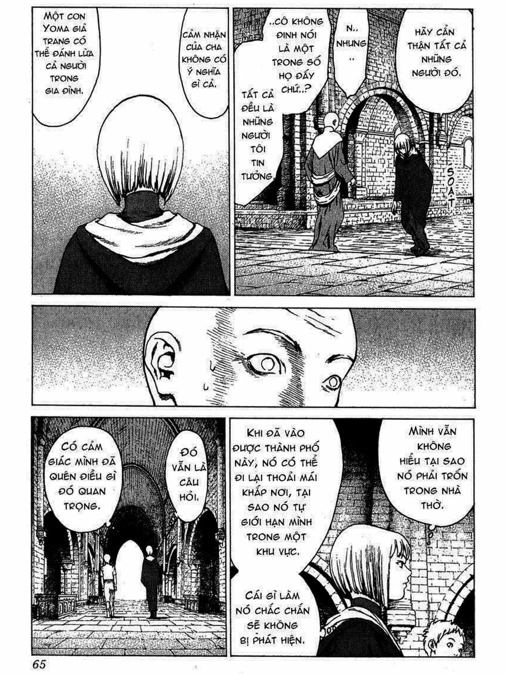 Truyện Tranh Claymore Mắt Bạc trang 4