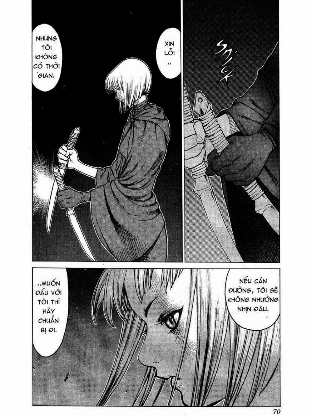 Truyện Tranh Claymore Mắt Bạc trang 4
