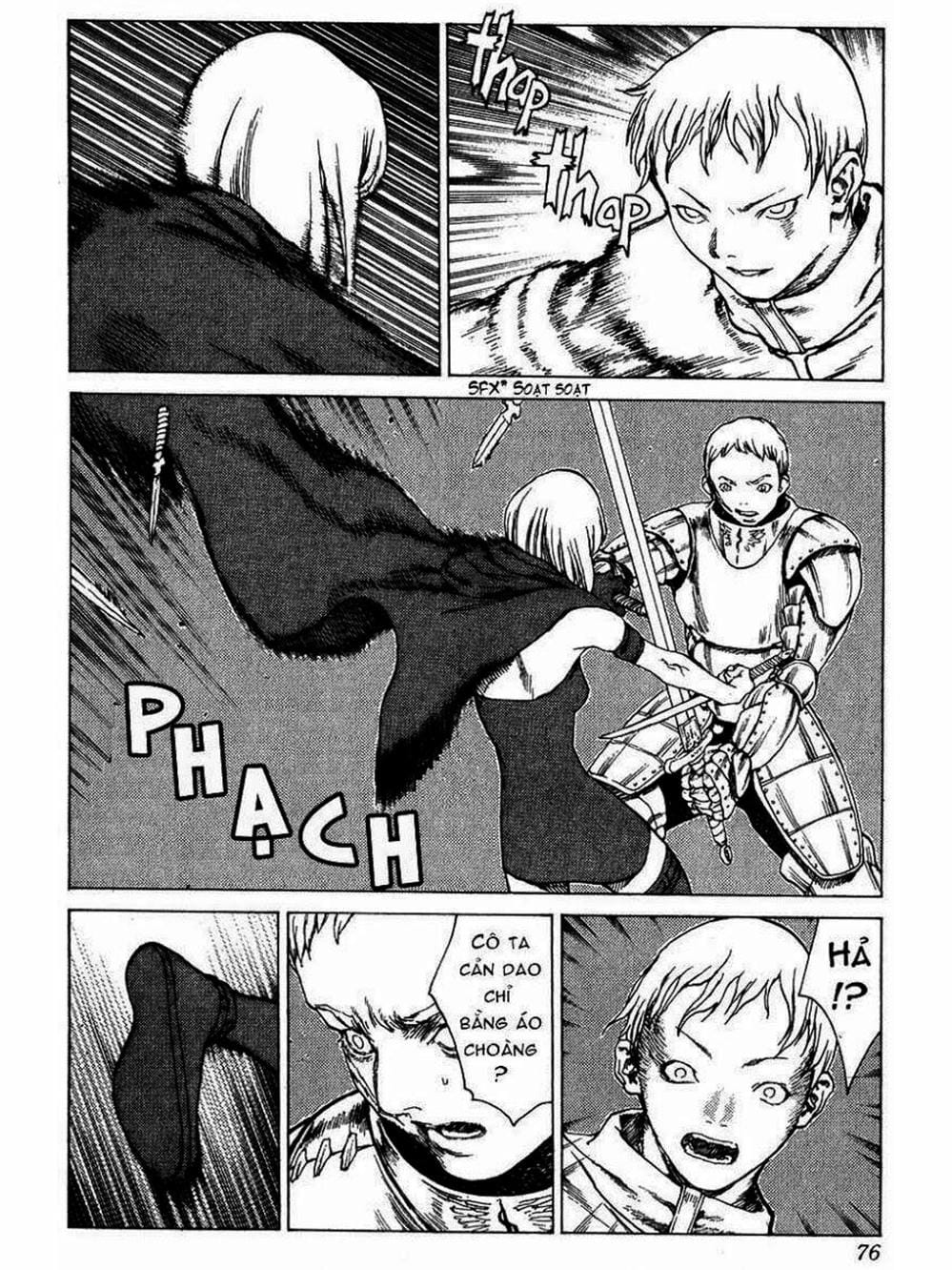 Truyện Tranh Claymore Mắt Bạc trang 4