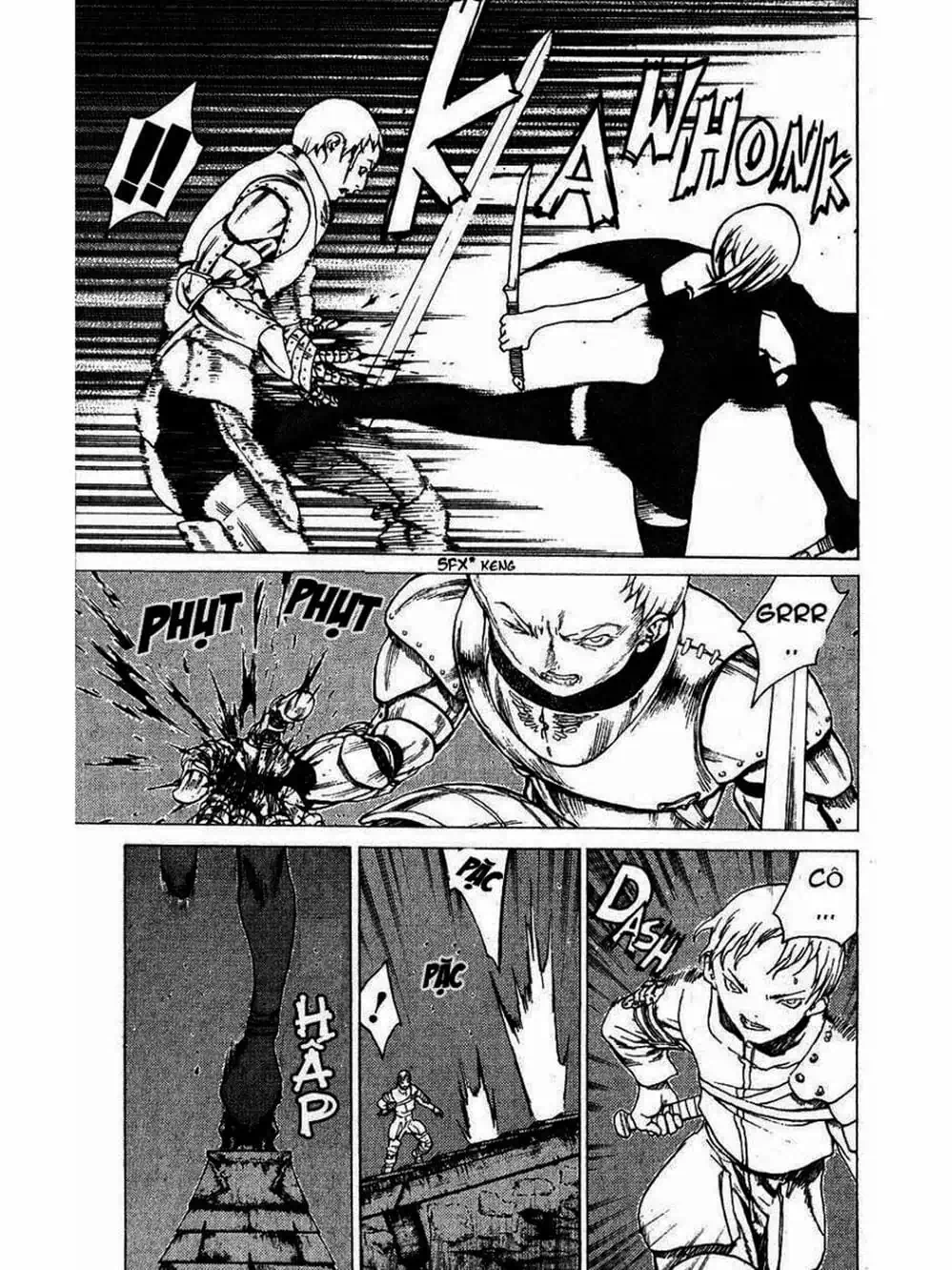 Truyện Tranh Claymore Mắt Bạc trang 4