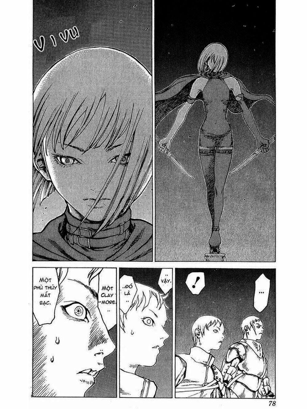 Truyện Tranh Claymore Mắt Bạc trang 4
