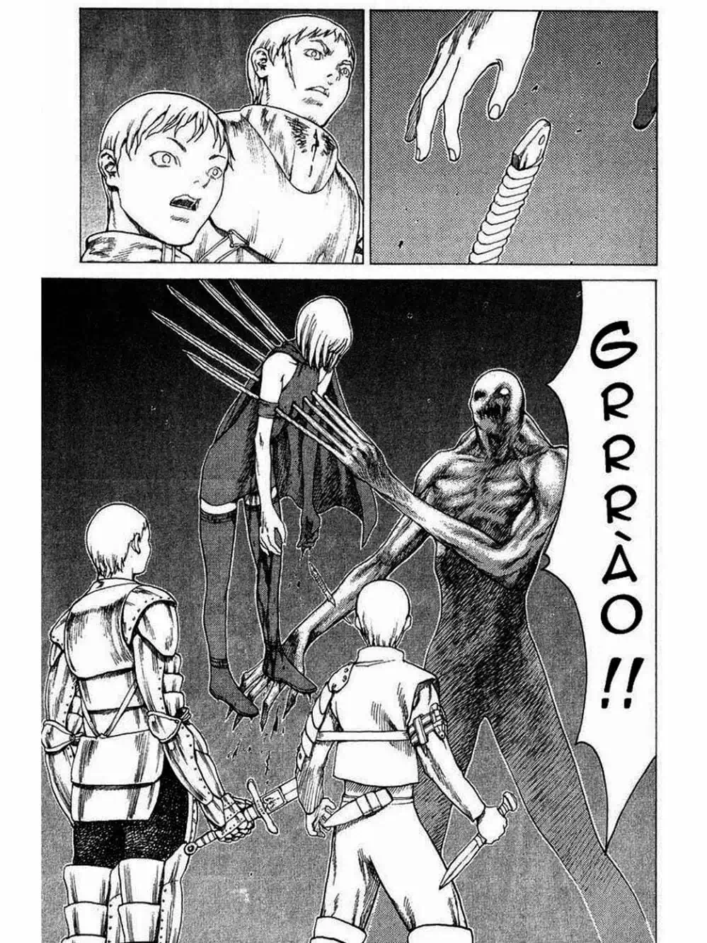 Truyện Tranh Claymore Mắt Bạc trang 4