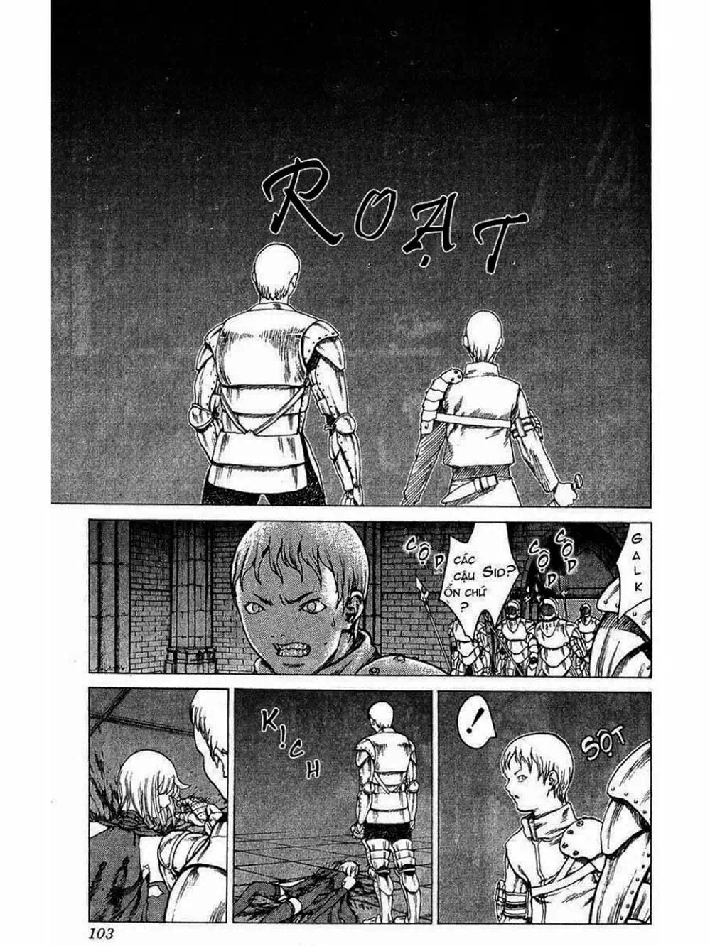 Truyện Tranh Claymore Mắt Bạc trang 4