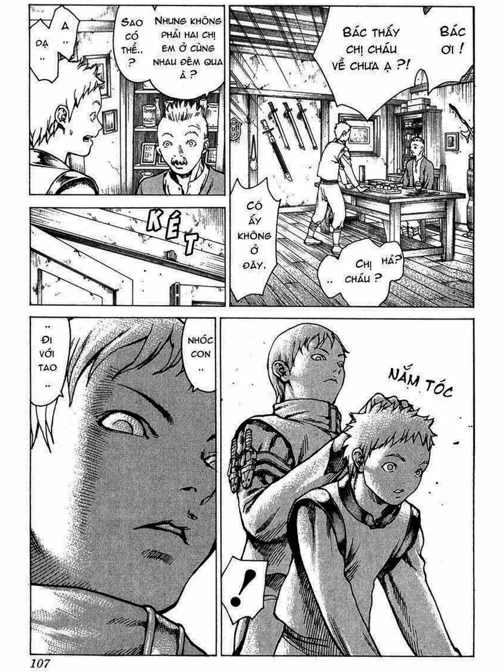 Truyện Tranh Claymore Mắt Bạc trang 4