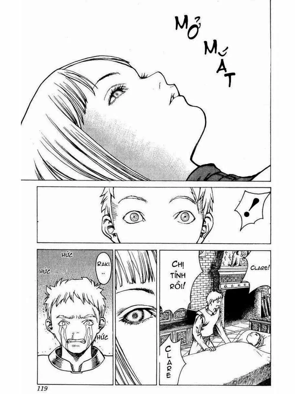 Truyện Tranh Claymore Mắt Bạc trang 4