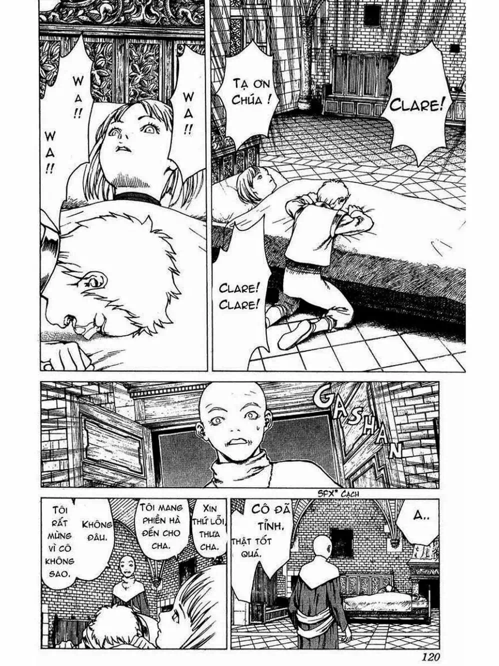 Truyện Tranh Claymore Mắt Bạc trang 4