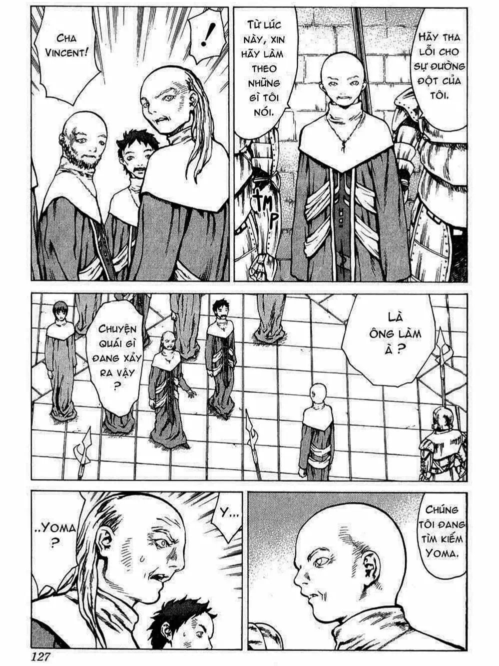 Truyện Tranh Claymore Mắt Bạc trang 4