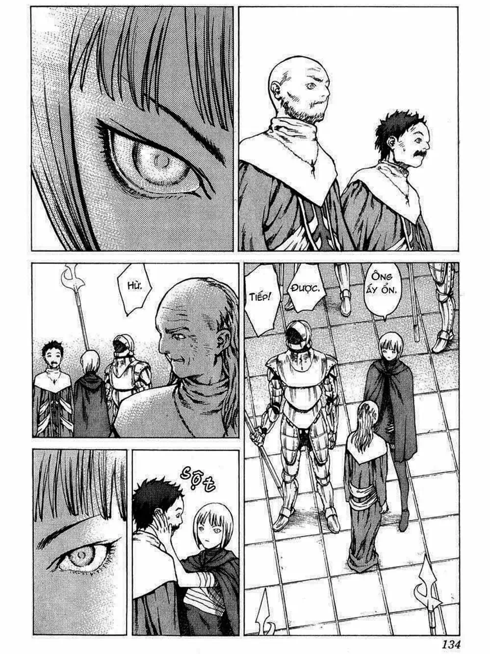 Truyện Tranh Claymore Mắt Bạc trang 4