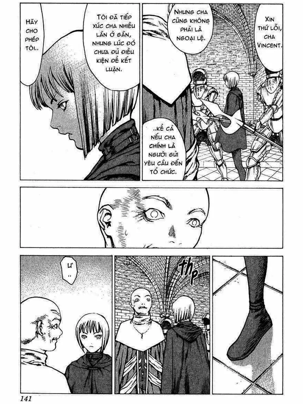 Truyện Tranh Claymore Mắt Bạc trang 4