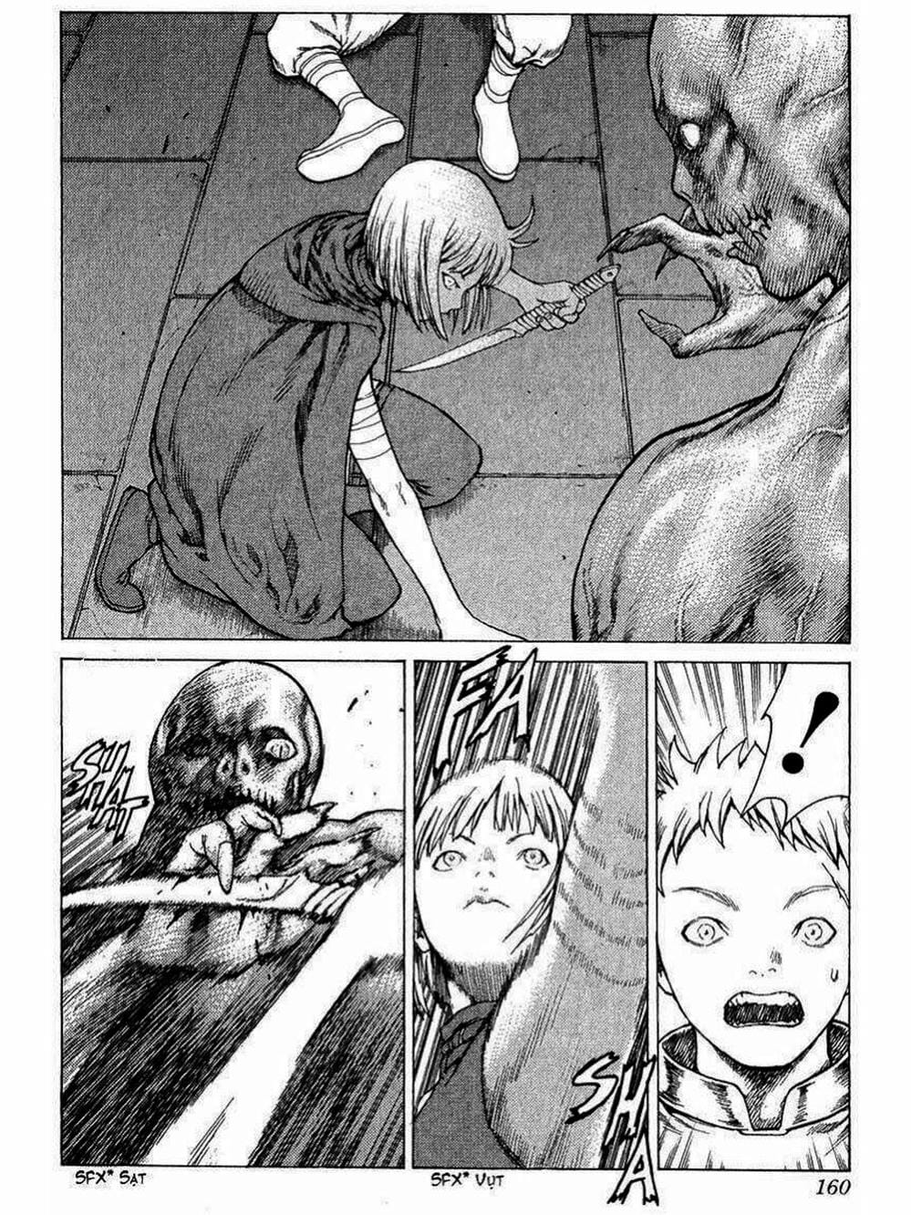 Truyện Tranh Claymore Mắt Bạc trang 4