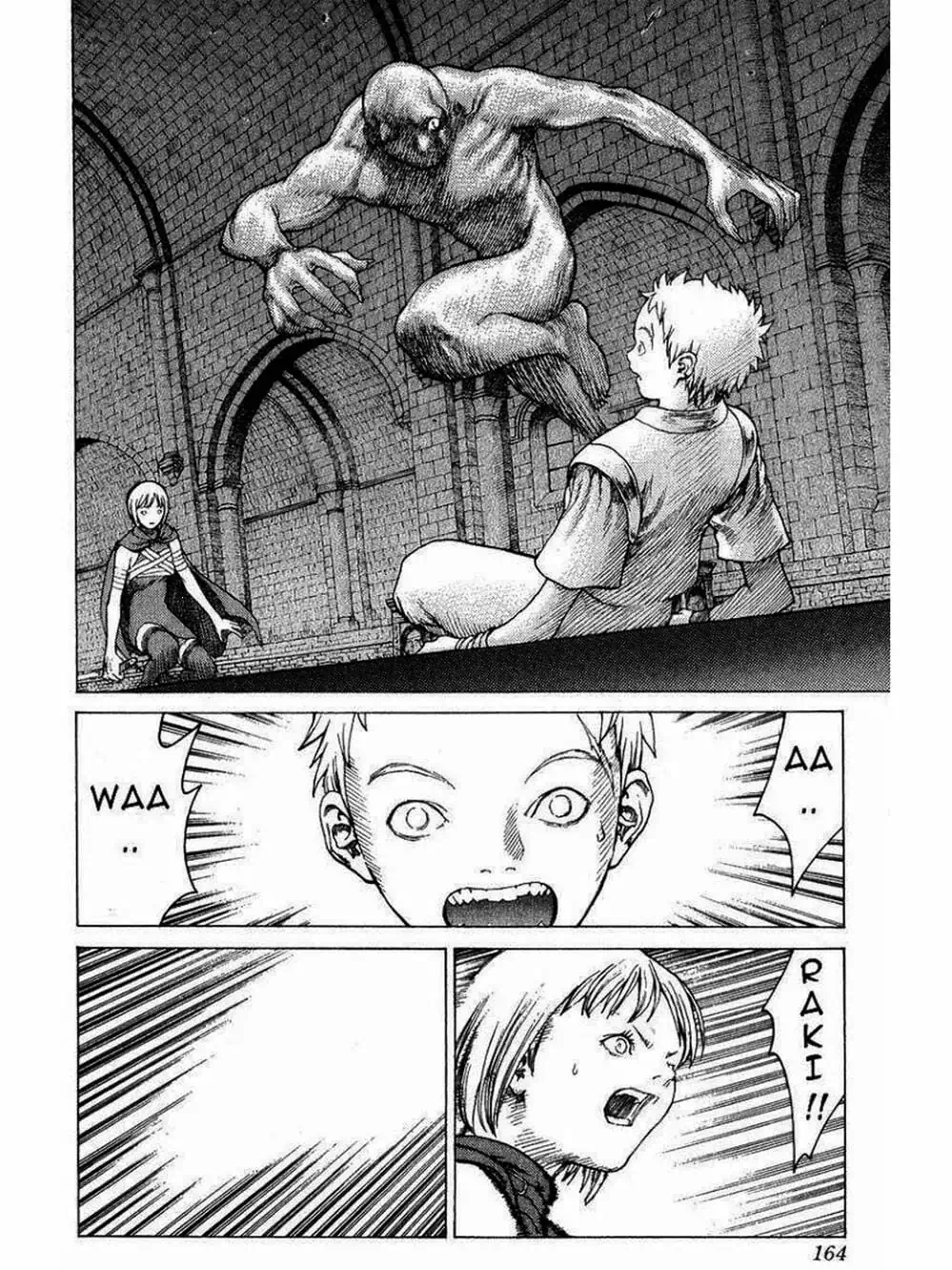 Truyện Tranh Claymore Mắt Bạc trang 4