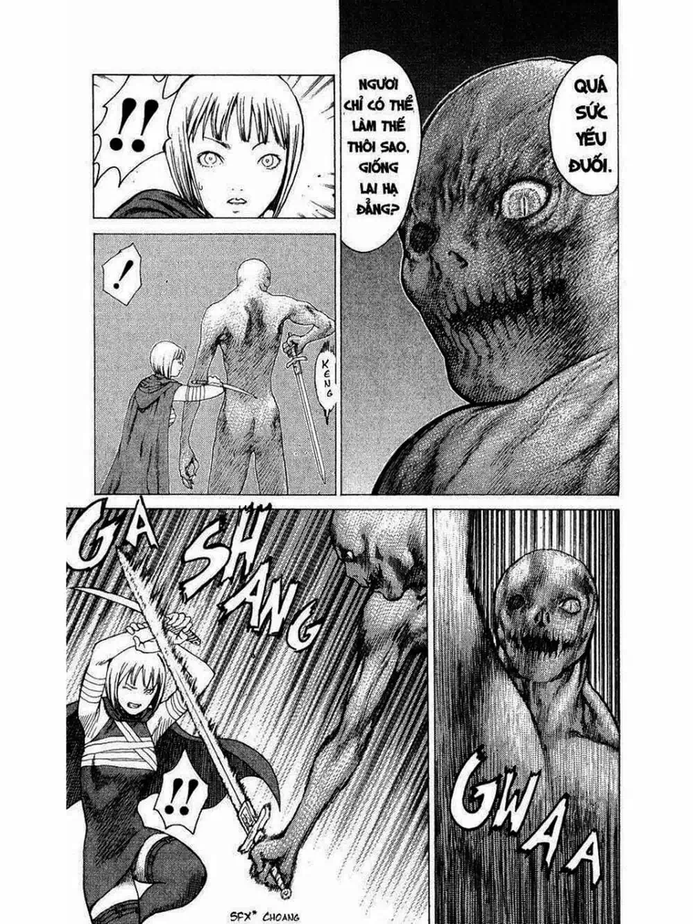 Truyện Tranh Claymore Mắt Bạc trang 4