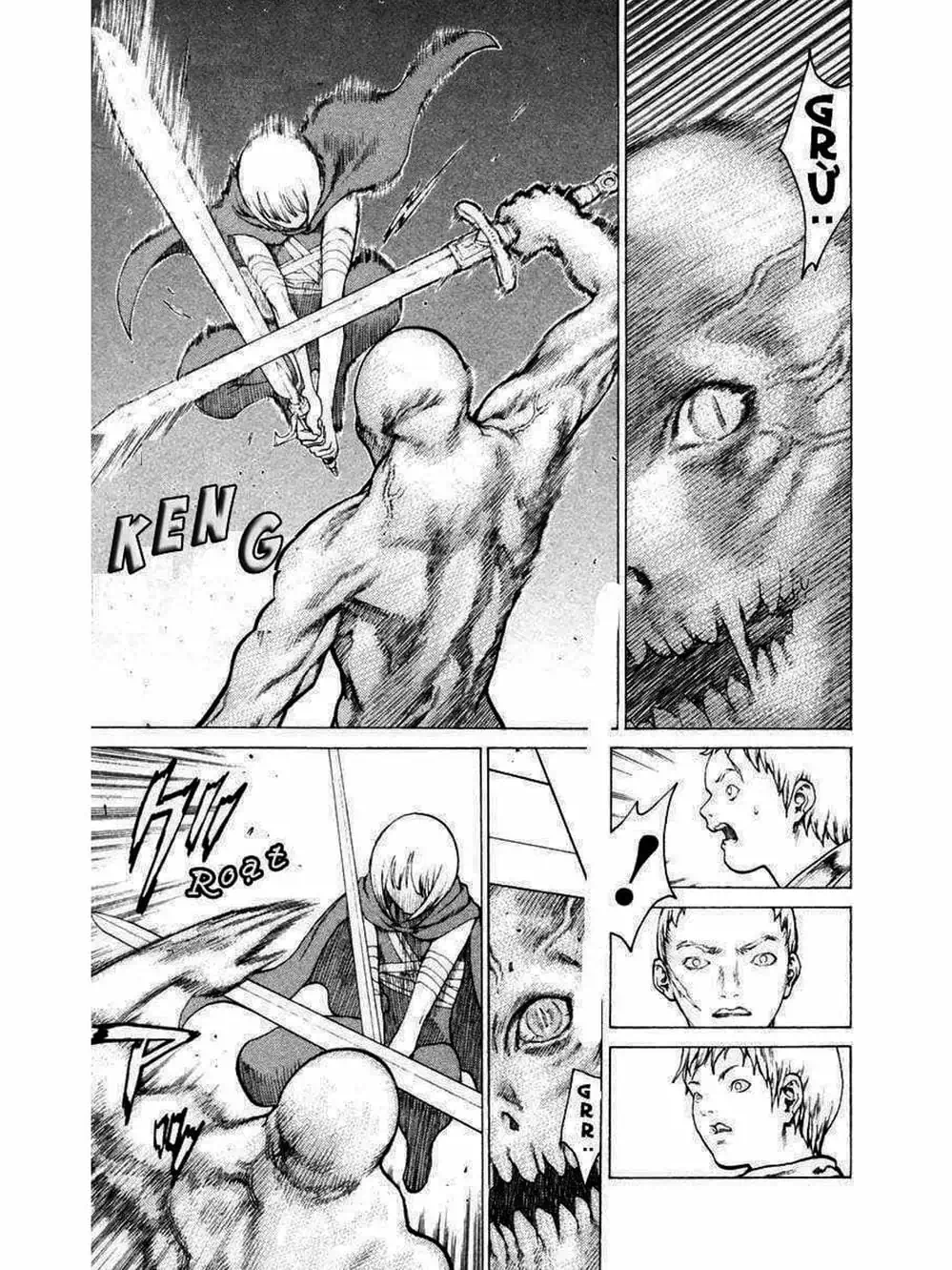 Truyện Tranh Claymore Mắt Bạc trang 4