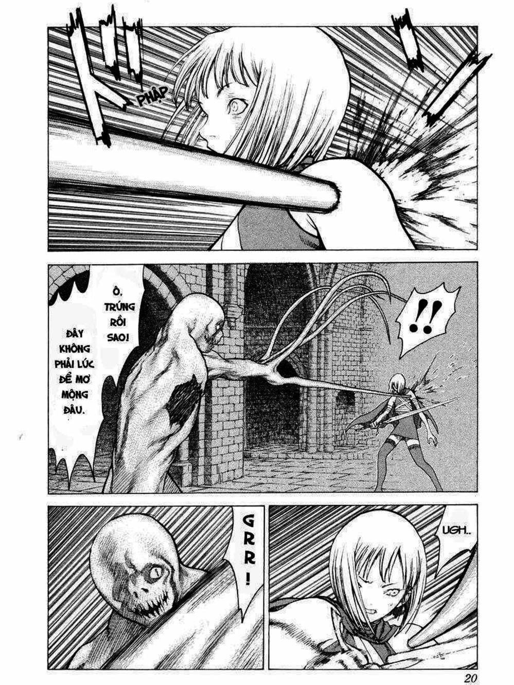 Truyện Tranh Claymore Mắt Bạc trang 4
