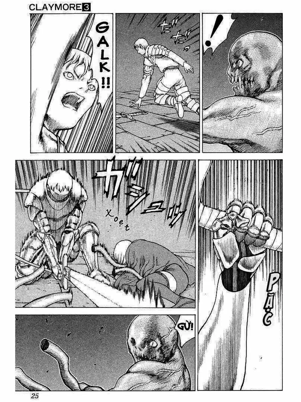 Truyện Tranh Claymore Mắt Bạc trang 4