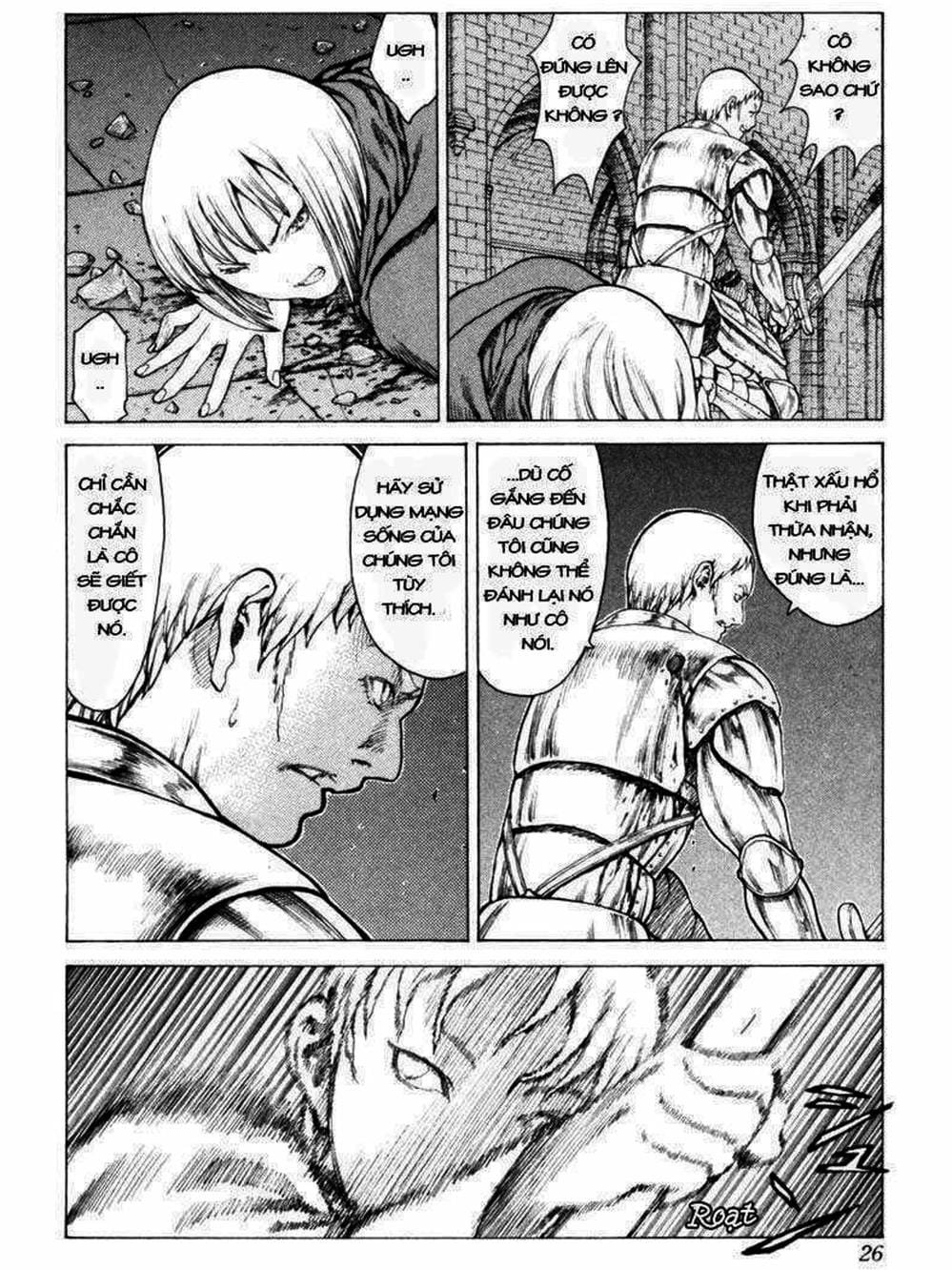 Truyện Tranh Claymore Mắt Bạc trang 4