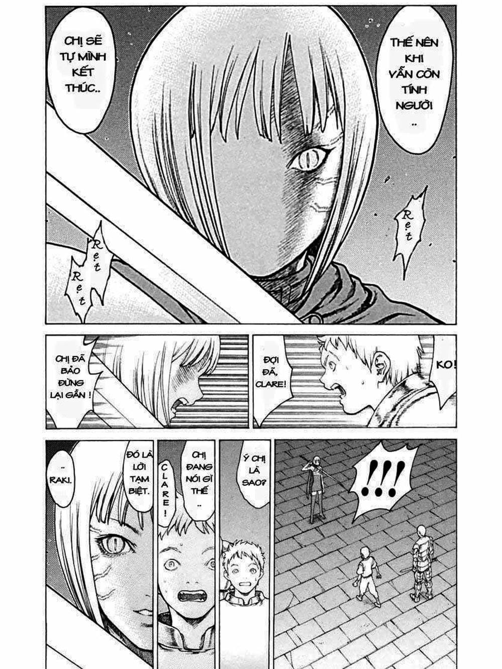 Truyện Tranh Claymore Mắt Bạc trang 4