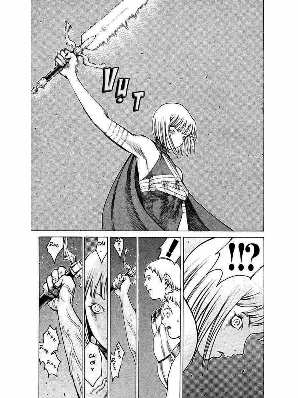 Truyện Tranh Claymore Mắt Bạc trang 4