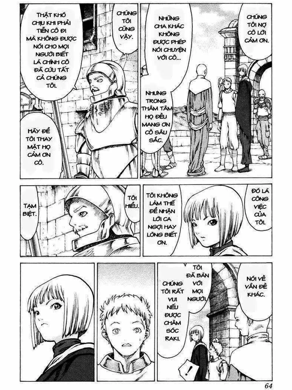 Truyện Tranh Claymore Mắt Bạc trang 4