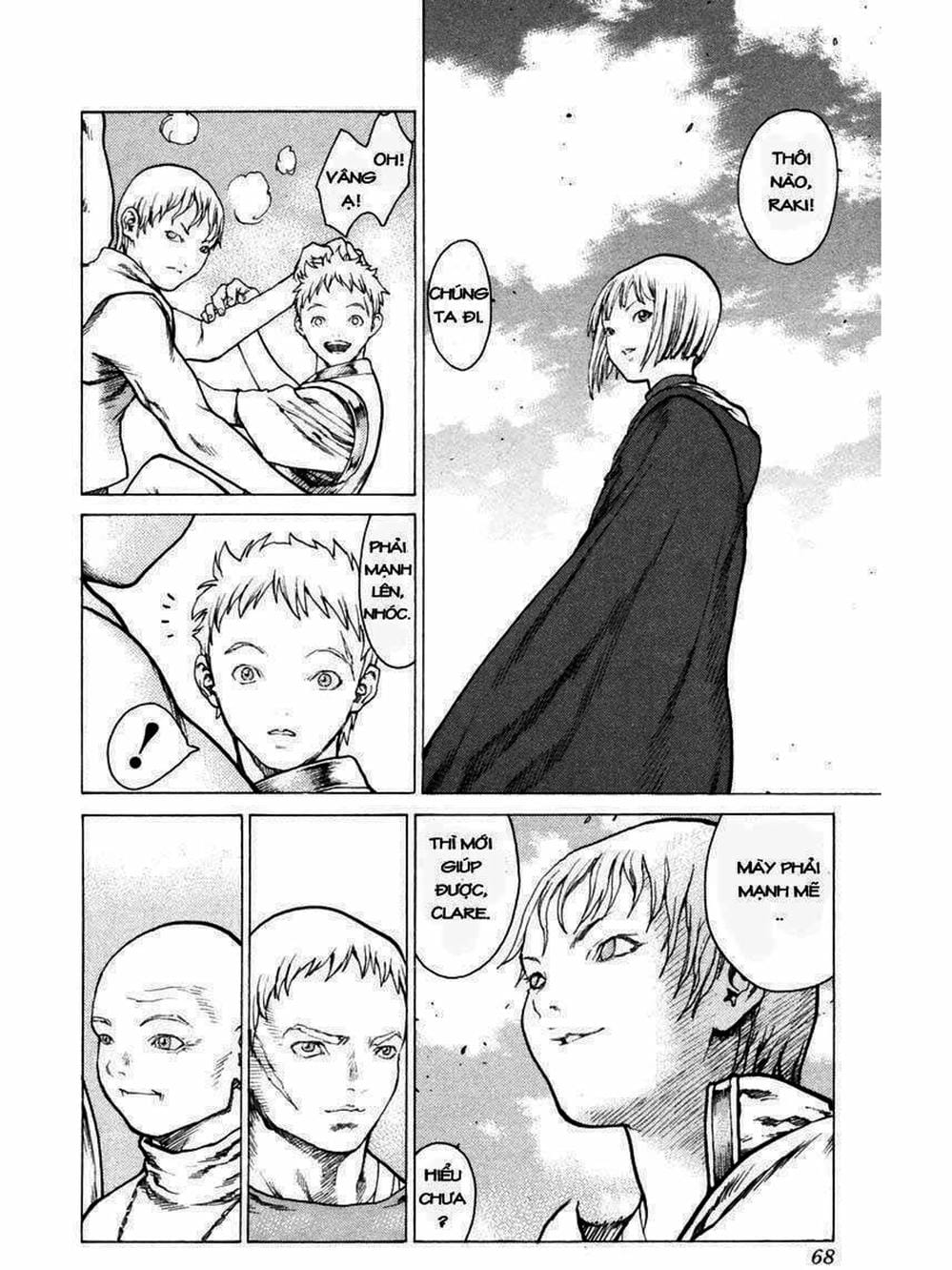 Truyện Tranh Claymore Mắt Bạc trang 4