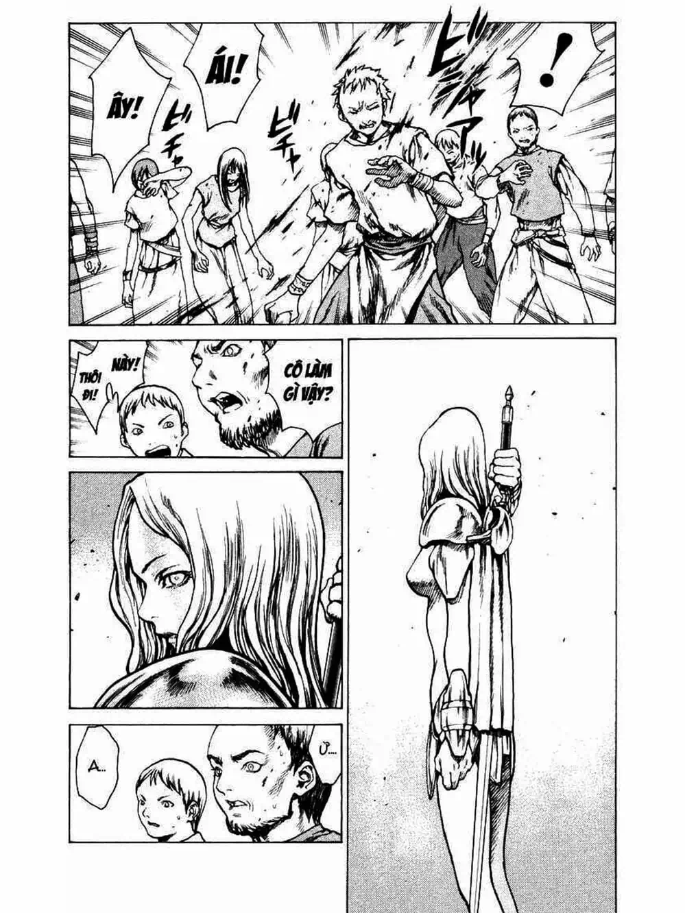 Truyện Tranh Claymore Mắt Bạc trang 4