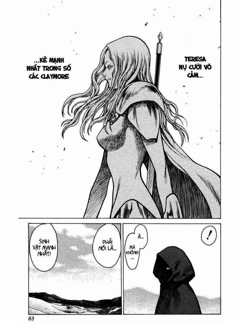 Truyện Tranh Claymore Mắt Bạc trang 4