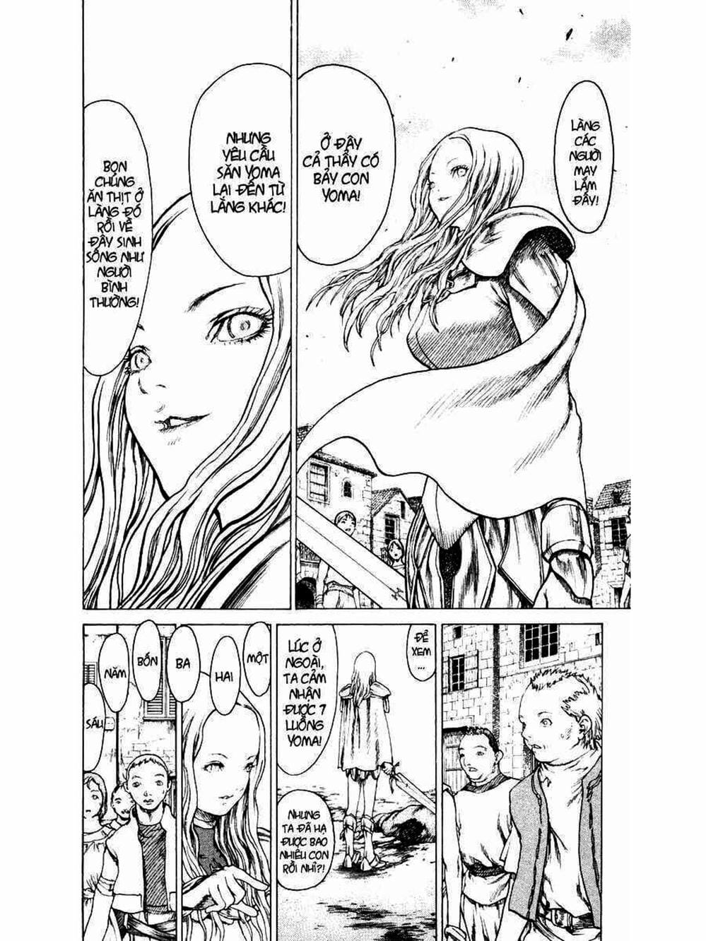 Truyện Tranh Claymore Mắt Bạc trang 4