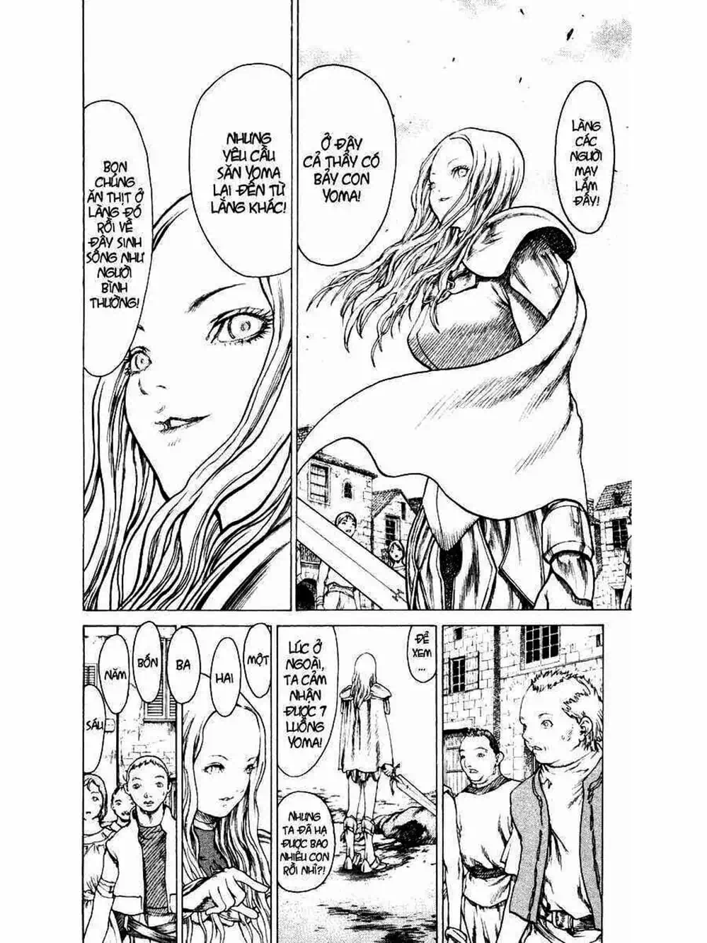 Truyện Tranh Claymore Mắt Bạc trang 4