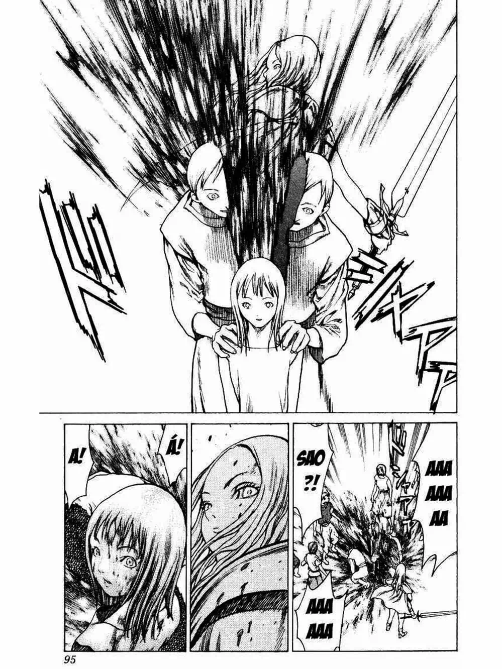 Truyện Tranh Claymore Mắt Bạc trang 4