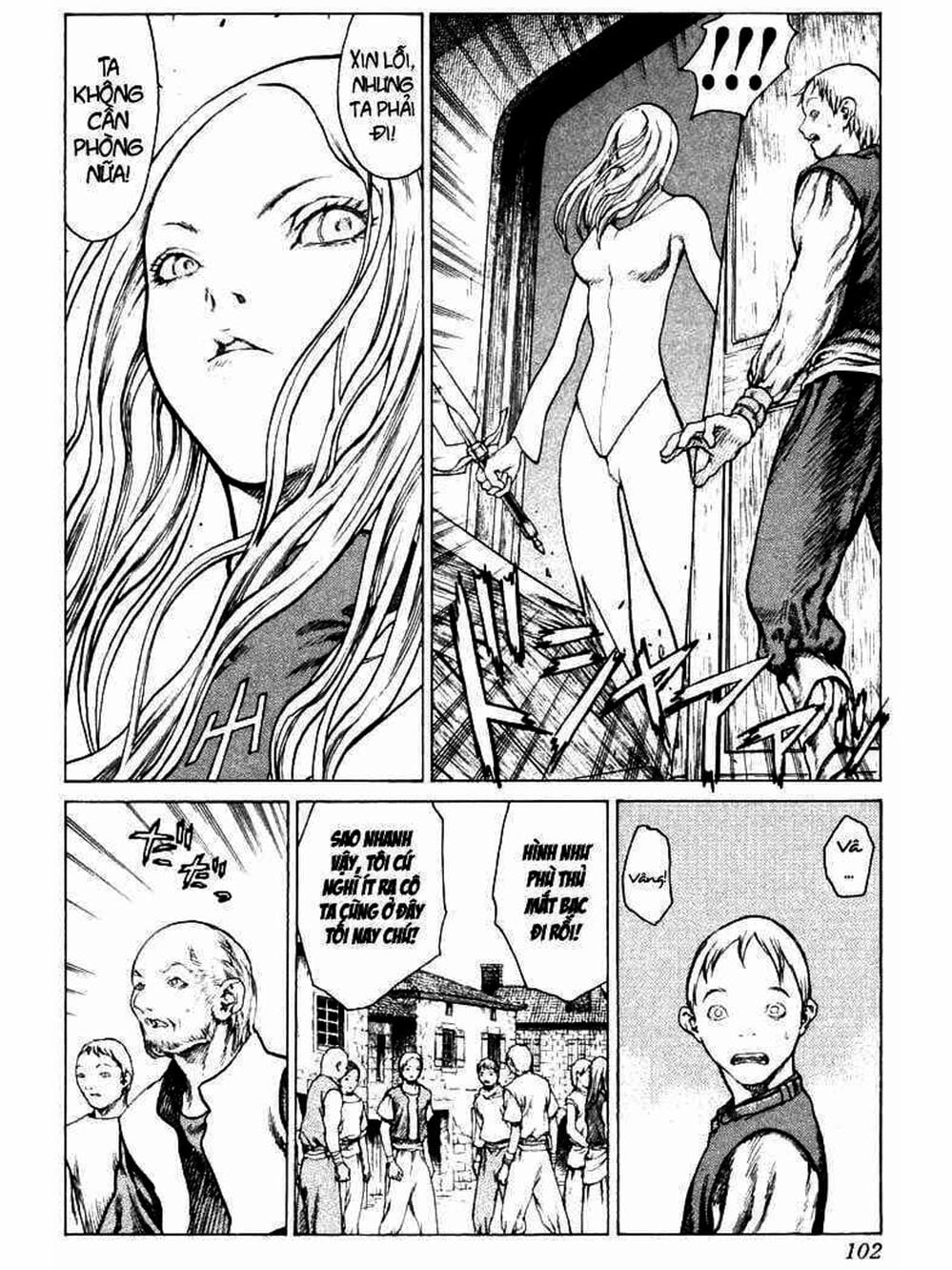 Truyện Tranh Claymore Mắt Bạc trang 4