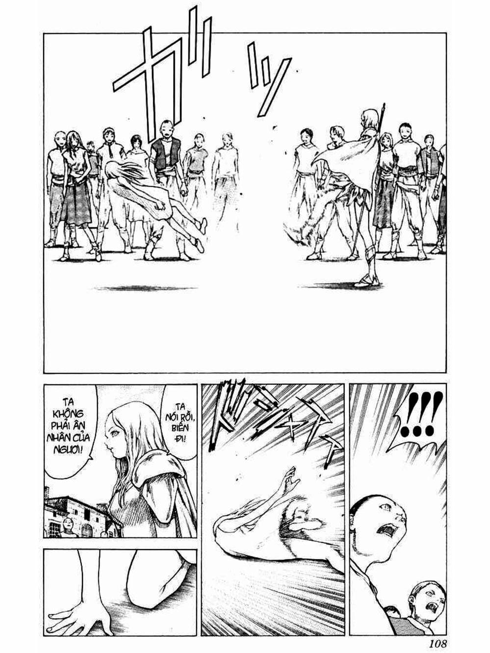 Truyện Tranh Claymore Mắt Bạc trang 4