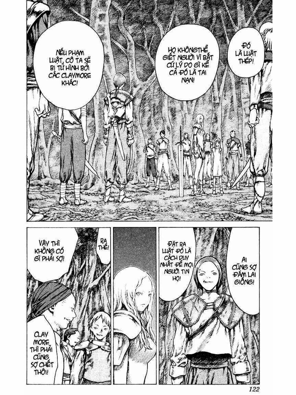 Truyện Tranh Claymore Mắt Bạc trang 4