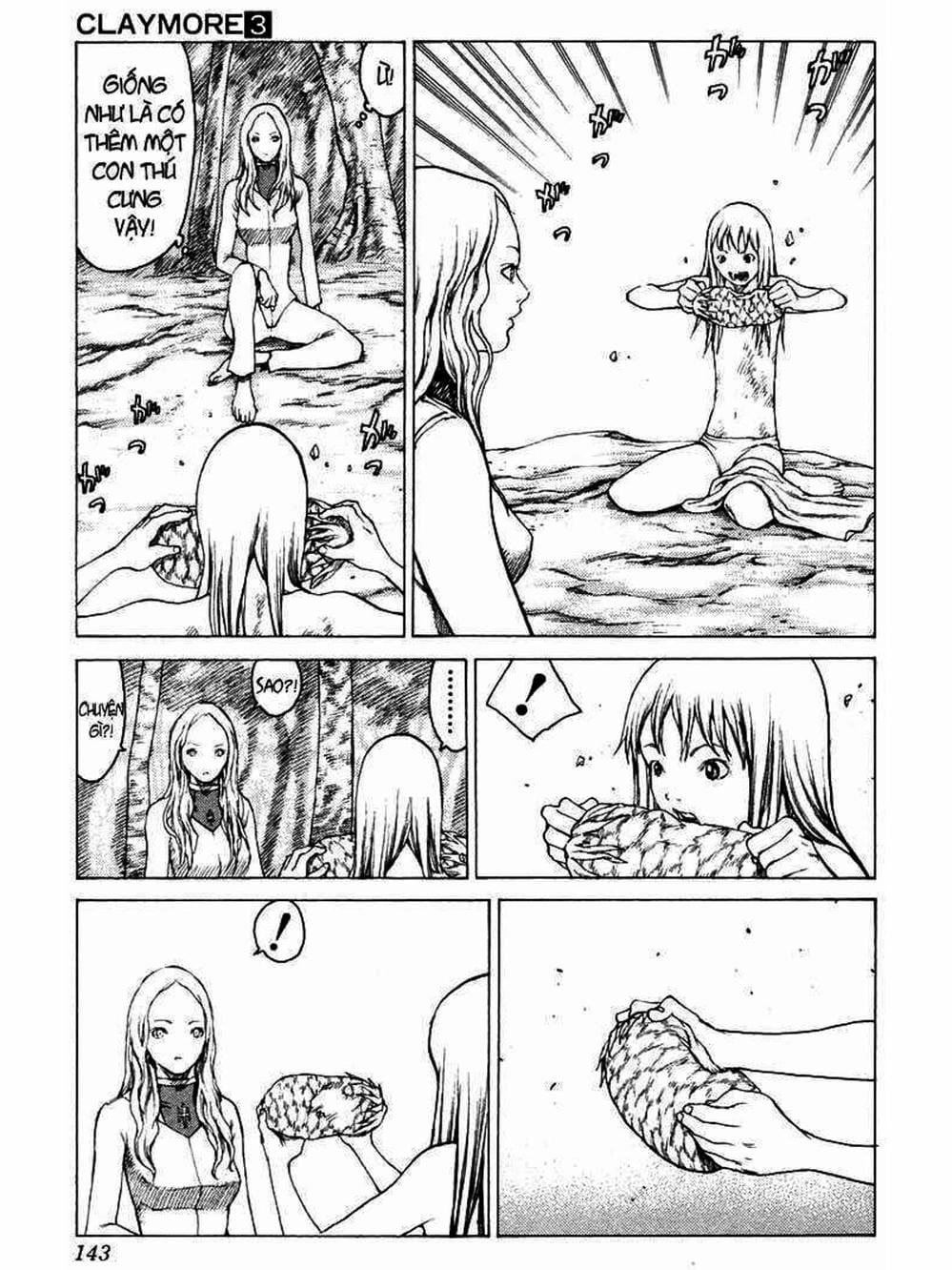 Truyện Tranh Claymore Mắt Bạc trang 4