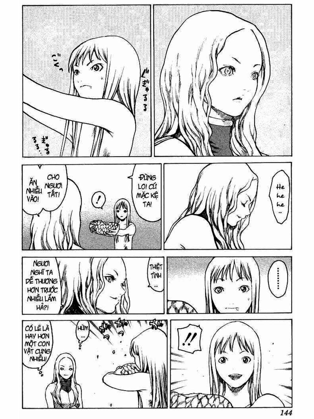 Truyện Tranh Claymore Mắt Bạc trang 4