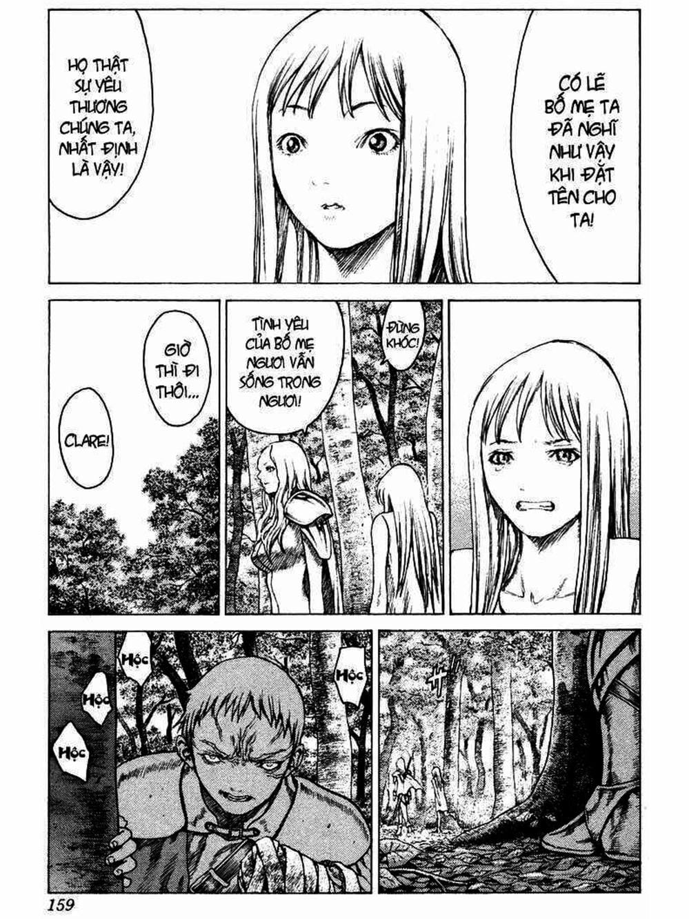 Truyện Tranh Claymore Mắt Bạc trang 4