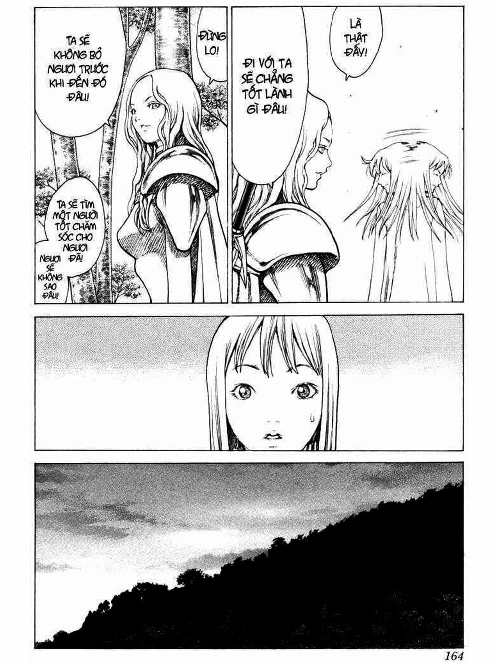 Truyện Tranh Claymore Mắt Bạc trang 4