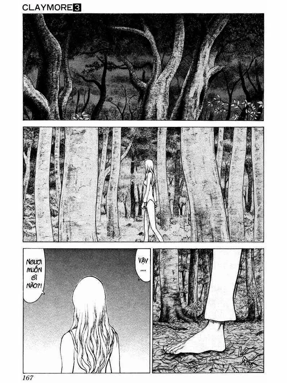 Truyện Tranh Claymore Mắt Bạc trang 4