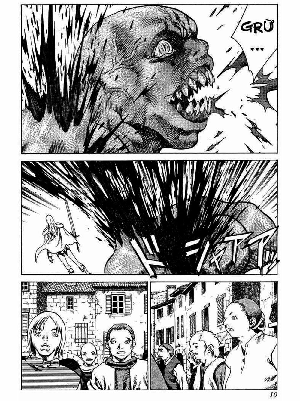 Truyện Tranh Claymore Mắt Bạc trang 4