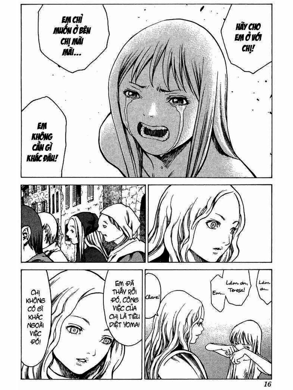 Truyện Tranh Claymore Mắt Bạc trang 4