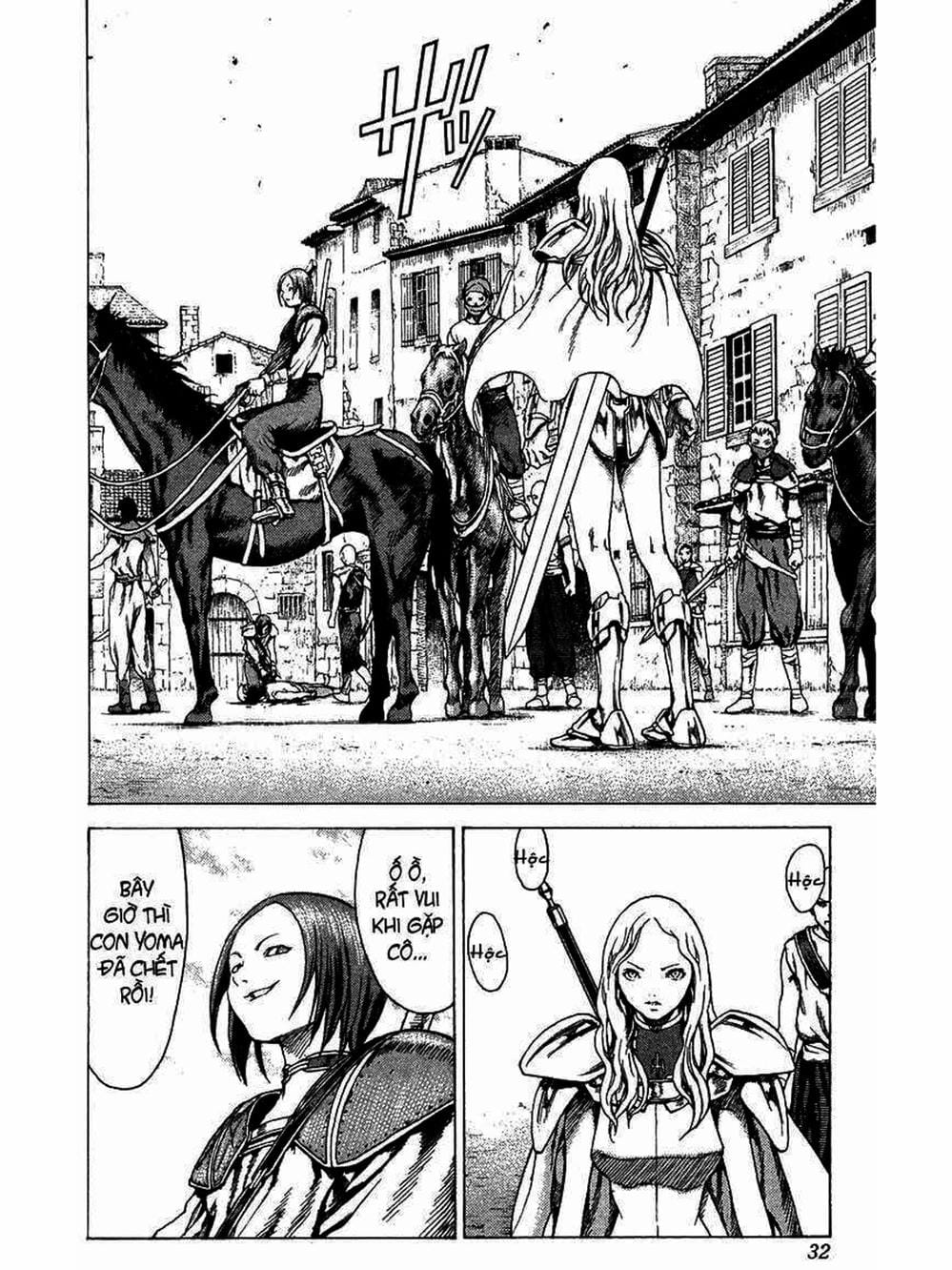 Truyện Tranh Claymore Mắt Bạc trang 4