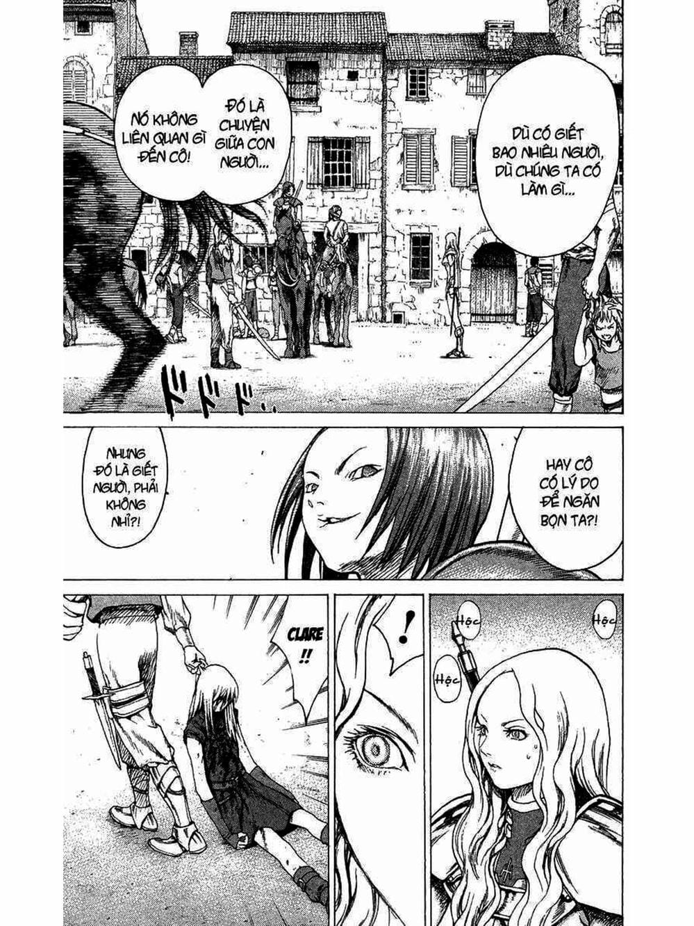 Truyện Tranh Claymore Mắt Bạc trang 4