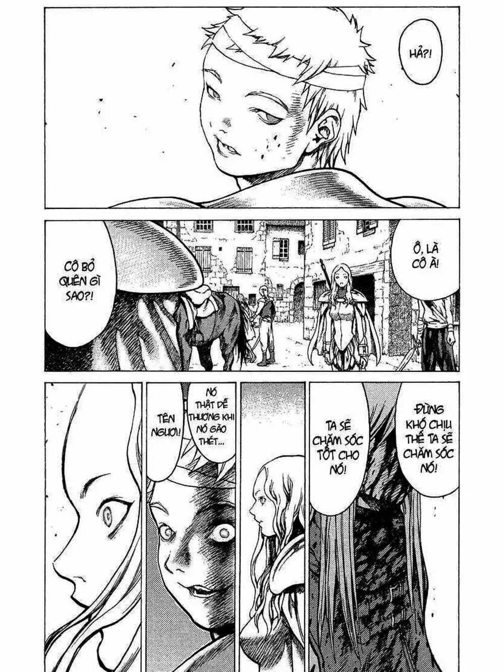 Truyện Tranh Claymore Mắt Bạc trang 4