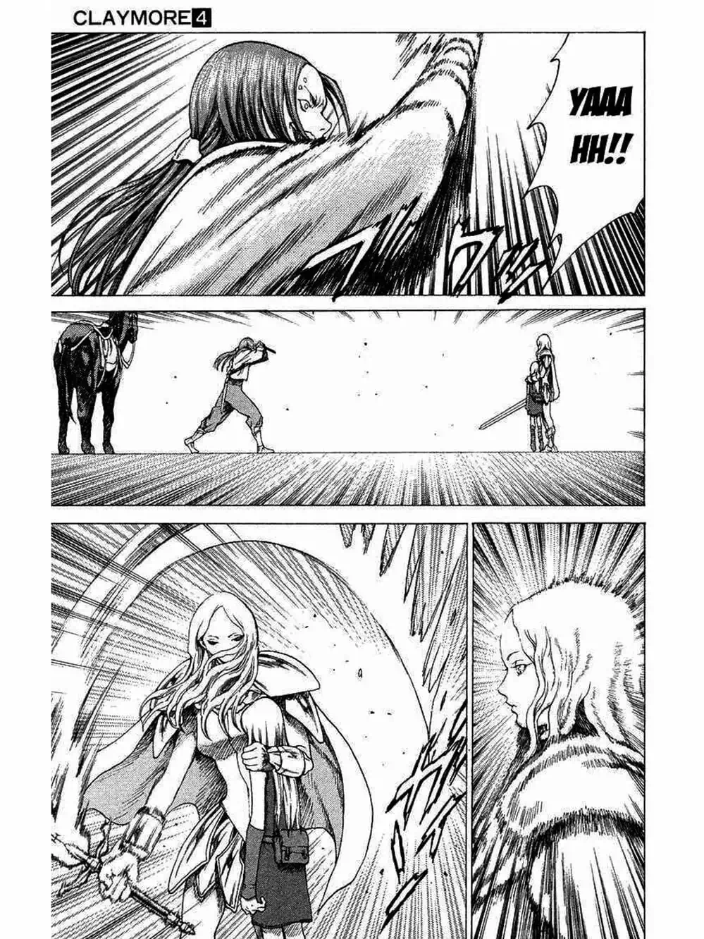 Truyện Tranh Claymore Mắt Bạc trang 4