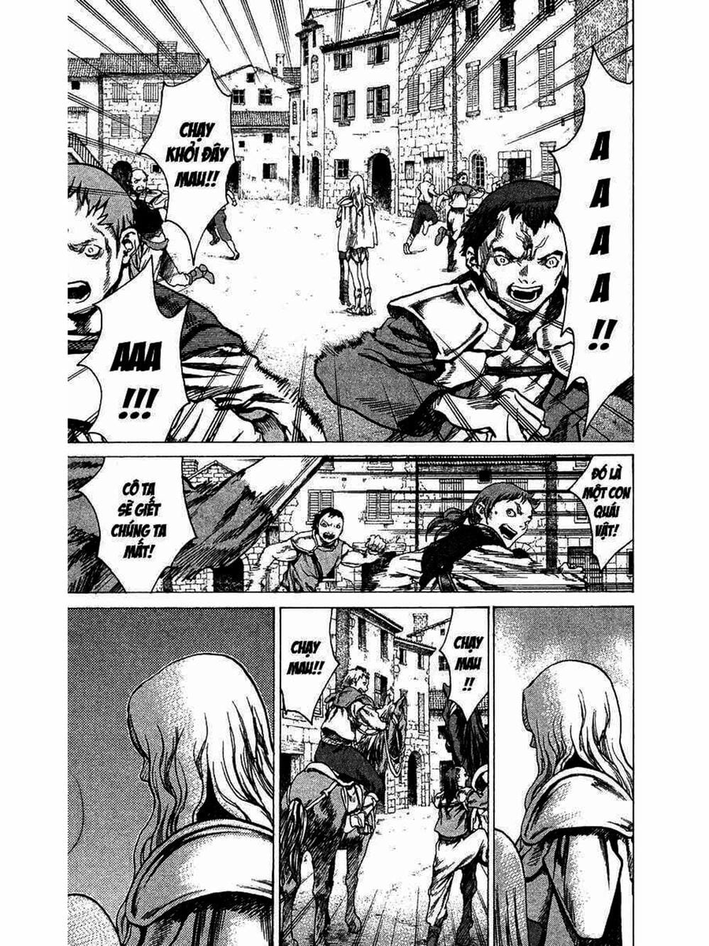 Truyện Tranh Claymore Mắt Bạc trang 4