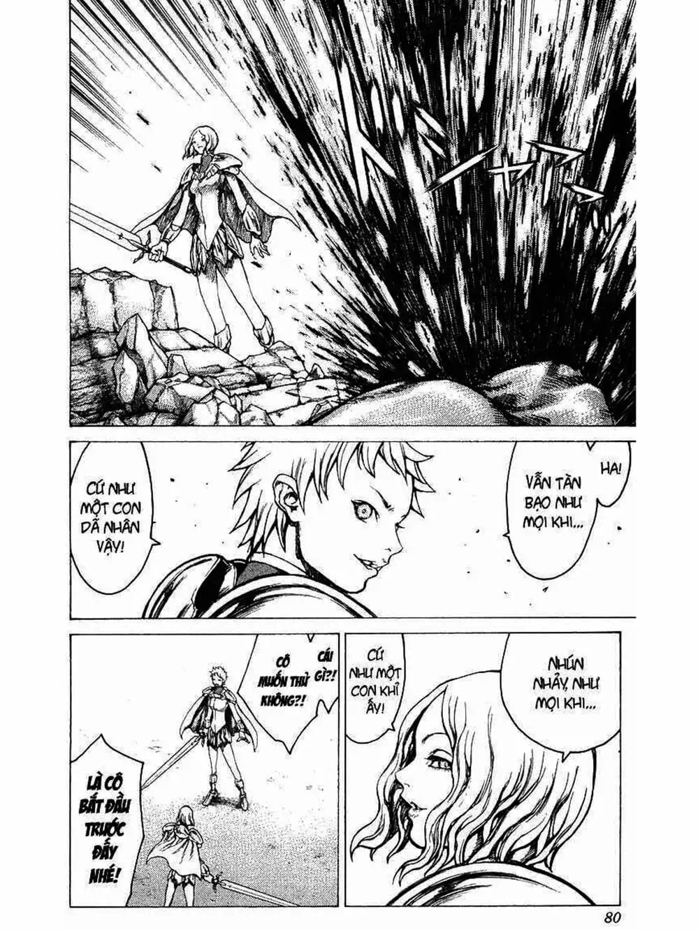 Truyện Tranh Claymore Mắt Bạc trang 4