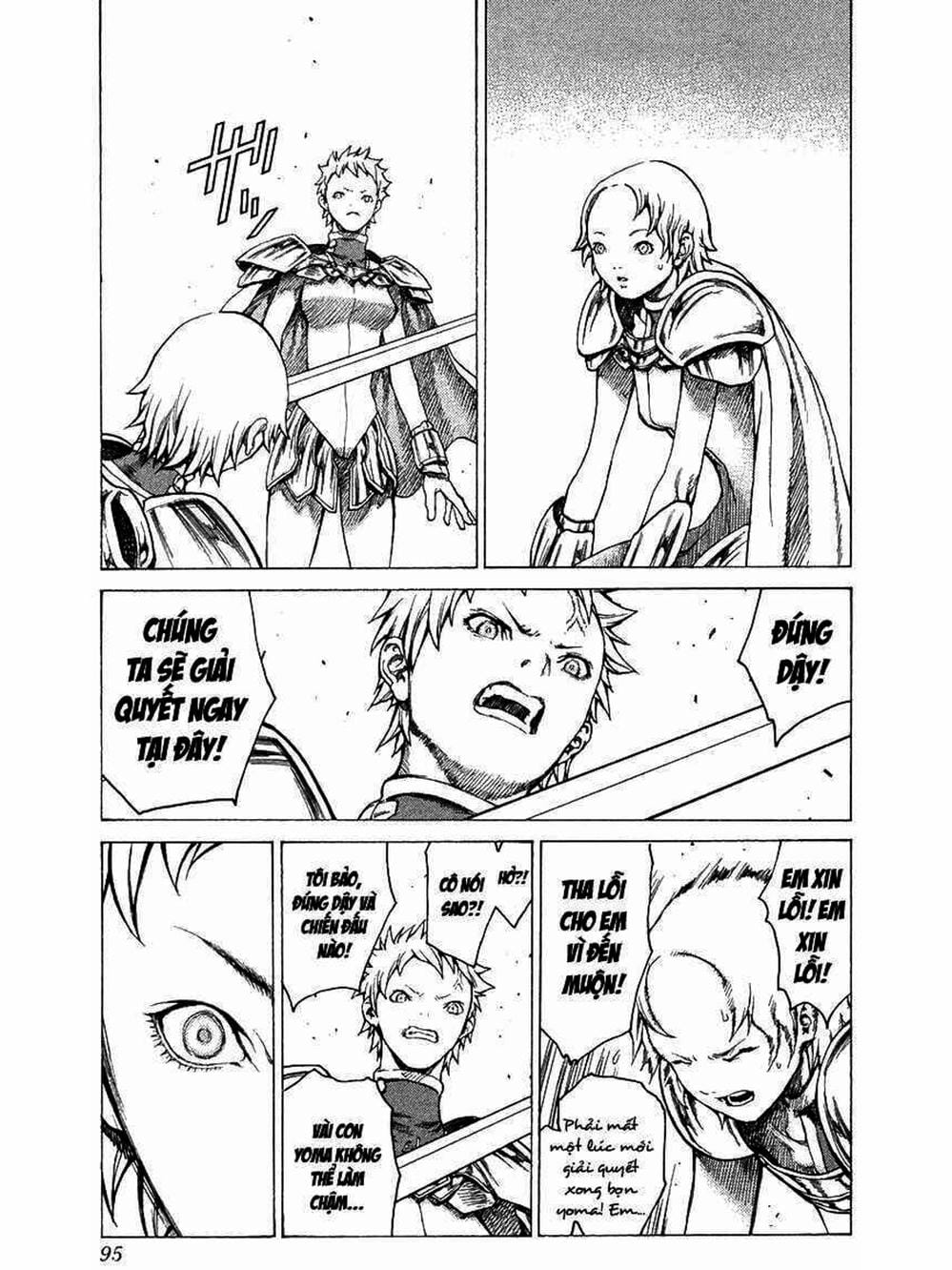 Truyện Tranh Claymore Mắt Bạc trang 4