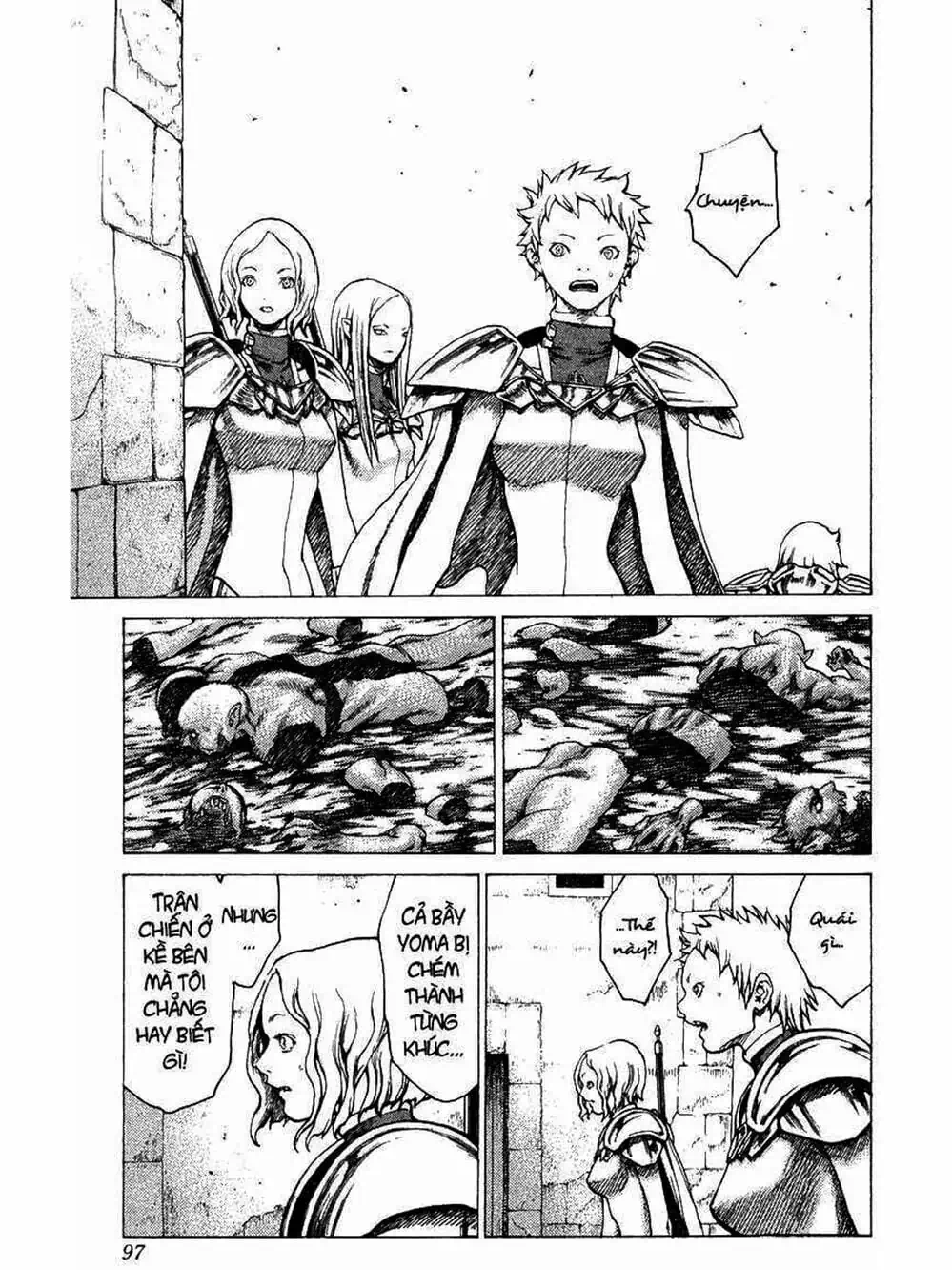 Truyện Tranh Claymore Mắt Bạc trang 4