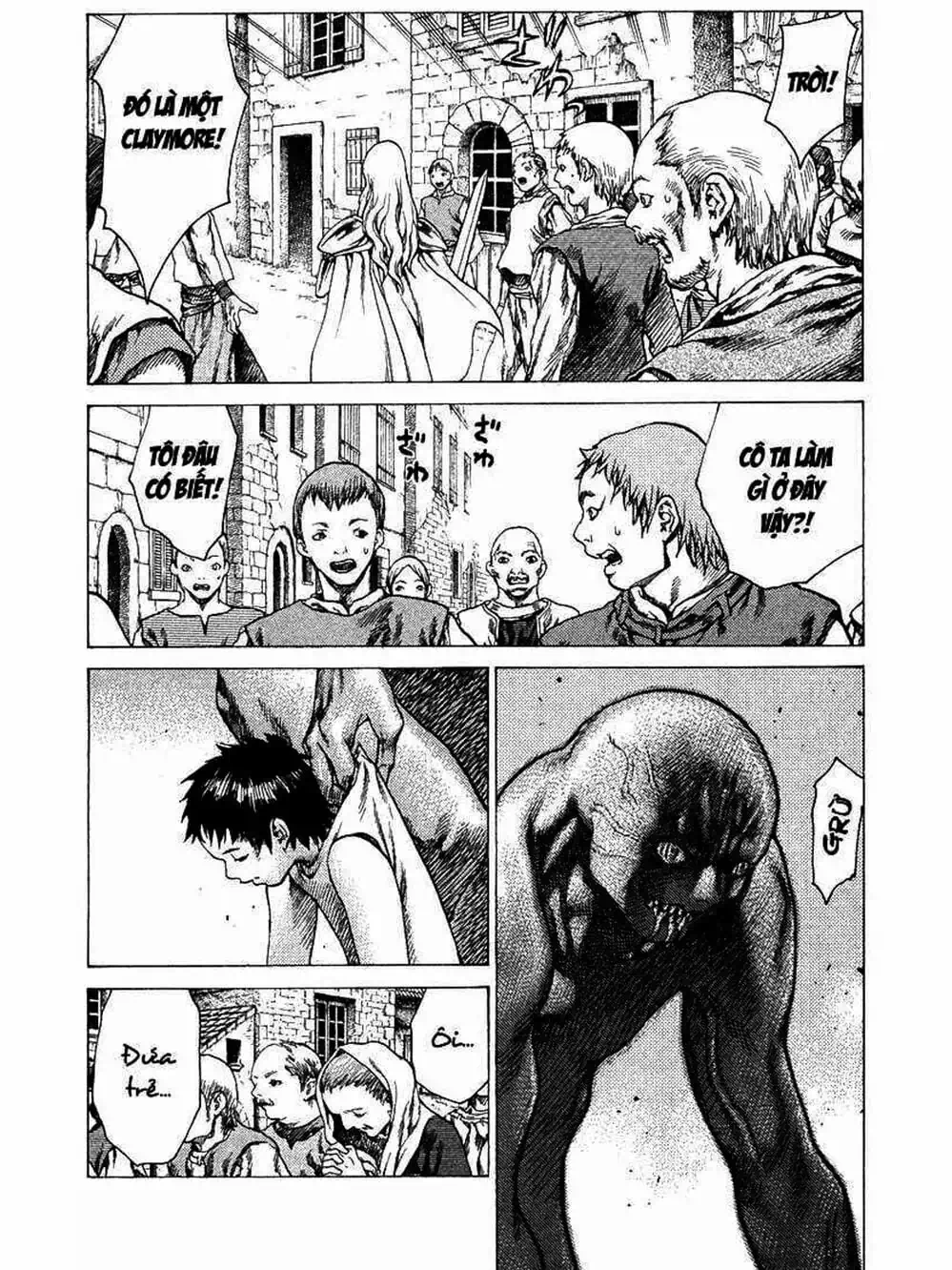 Truyện Tranh Claymore Mắt Bạc trang 4