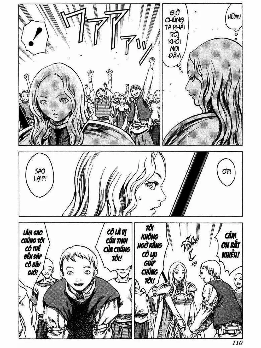 Truyện Tranh Claymore Mắt Bạc trang 4